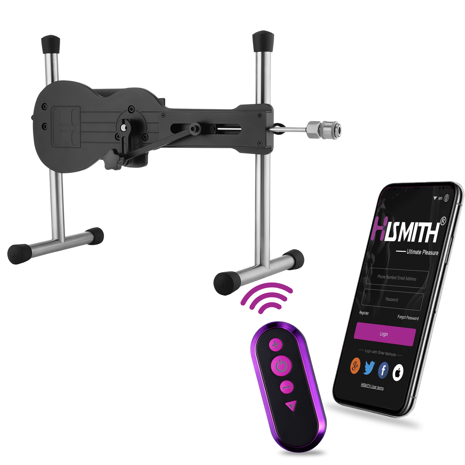 Amazon | Hismith ピストンマシーン Mini セックスマシーン APP